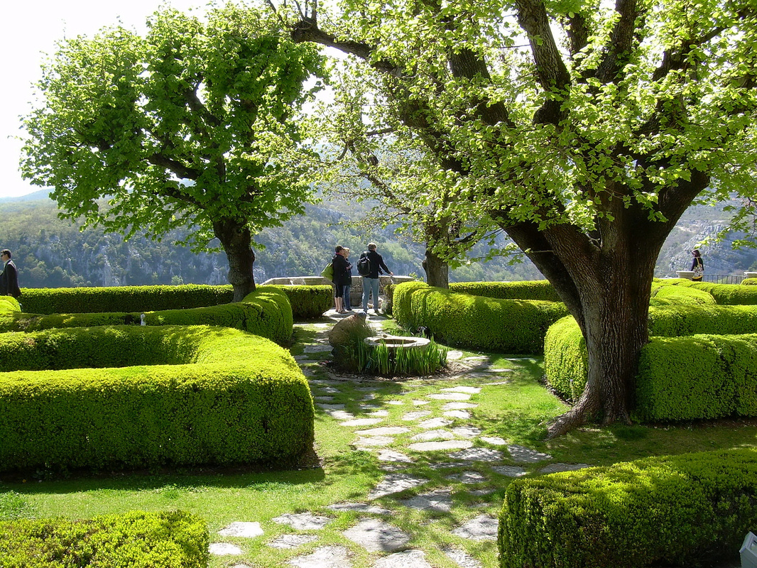 Gardens at Chateau de Gourdon