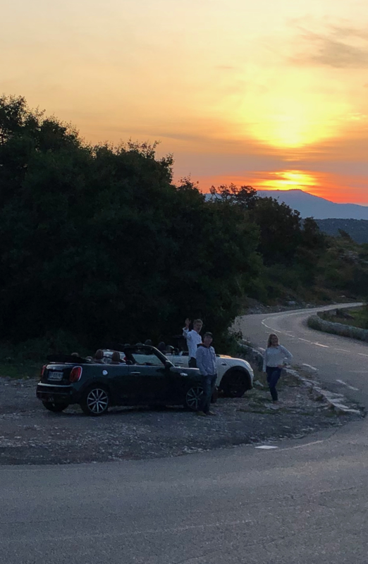 The col de Vence at dawn