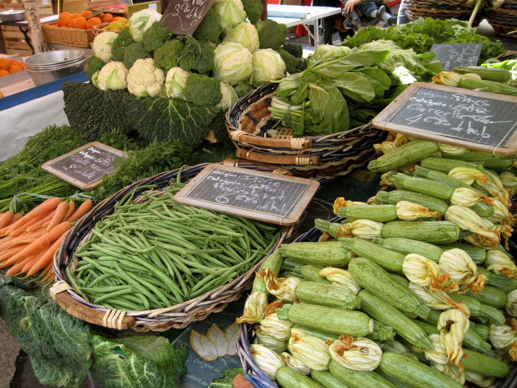 A market in Nice